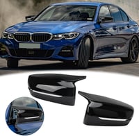 HEBERUCK BMW tükörfedél szett, fényes fekete oldaltükör borítás 3 4 5 7 8 sorozathoz 5