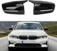 HEBERUCK BMW tükörfedél szett, fényes fekete oldaltükör borítás 3 4 5 7 8 sorozathoz 7