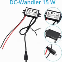 Heemol 12V USB adaptér, 12V na 5V micro USB menič, 3A 15W DC buck konvertor modul, napájací menič do auta 5