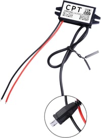 Heemol 12V USB adaptér, 12V na 5V micro USB menič, 3A 15W DC buck konvertor modul, napájací menič do auta 7