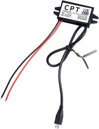 Heemol 12V USB adaptér, 12V na 5V micro USB menič, 3A 15W DC buck konvertor modul, napájací menič do auta 9