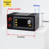 Convertor buck-boost reglabil Heemol DC 6-36 V 150 W, modul încărcător solar cu afișaj LCD, tensiune și curent stabilizat 2