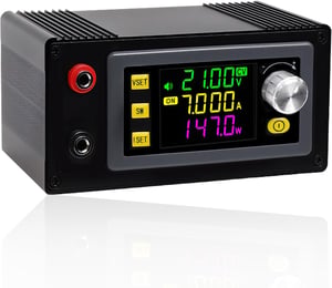 Convertor buck-boost reglabil Heemol DC 6-36 V 150 W, modul încărcător solar cu afișaj LCD, tensiune și curent stabilizat