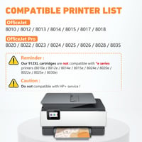 hehua 912XL utángyártott tintapatron csomag HP OfficeJet 8012-8025 nyomtatókhoz, 4 db 2