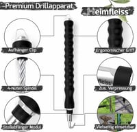 Heimfleiss® Fúrófil és Huzalcsipesz 1,4x100-300mm 1000db Betonkötöző Szett 3