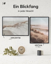 Ramă foto din aluminiu Heimlich, 30x45 cm, neagră, ramă metalică pentru postere, cu front din plastic pentru montare pe perete, 1 buc. 5