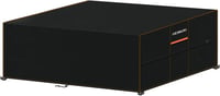 Husă pentru mobilier de grădină HEIMUNI 280x210x90 cm, 420D, impermeabilă, prelată de protecție împotriva prafului pentru masă și scaune de terasă sau balcon 1