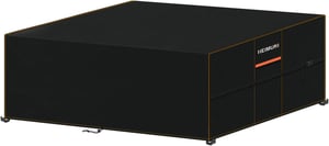 Husă pentru mobilier de grădină HEIMUNI 280x210x90 cm, 420D, impermeabilă, prelată de protecție împotriva prafului pentru masă și scaune de terasă sau balcon
