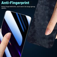 Heioloo 2 bucăți folie de sticlă securizată pentru OnePlus Pad 3 2025 - Duritate 9H, fără bule, rezistentă la zgârieturi, ultra transparentă 7