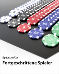 HEITOK 500 Darabos Poker Zseton Készlet 11,5g Számozott Zsetonokkal Alumínium Kofferben 1-500$ Blackjack Kaszinó Játékokhoz 2