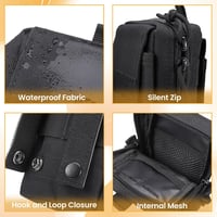 Hejo Tactical EDC Molle Övtáska Kis Szervezőpouch 4