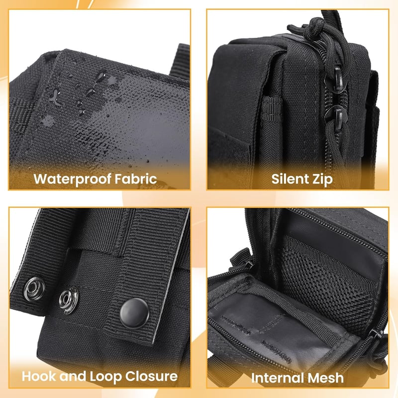 Hejo Tactical EDC Molle Övtáska Kis Szervezőpouch