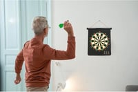 HelaCueil Mágneses Dartboard 38cm Kétoldalas Gyerekeknek és Felnőtteknek 12 Nyíllal 3