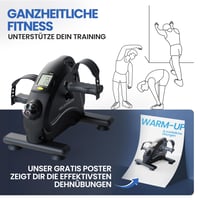 Set Pedale de Exerciții HELDENWERK®, Certificat TÜV/GS, Protejează Articulațiile, Ideal pentru Vârstnici, Bicicletă de Fitness pentru Uz Casnic 5
