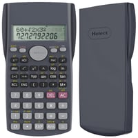 Calculator Științific Helect cu Afișaj pe Două Rânduri pentru Școală și Birou, Negru 1