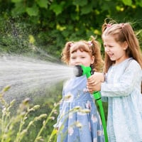 Helhom 15m Rugalmas Kerti Tömlő 7 Funkciós Zuhannyal Zöld 7