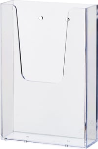 Helit H2350002 "The Help Wall" Nástenný držiak na letáky 1x1/3 DIN A6 Priehľadný 1 ks 1