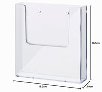 Nástenný držiak na prospekty Helit H2350102 „The Help Wall“ – formát DIN A5 na výšku 3