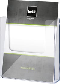 Nástenný držiak na prospekty Helit H2350102 „The Help Wall“ – formát DIN A5 na výšku 2
