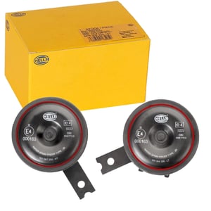 HELLA 3AL 922 200-761 S90 Sirena - 12V, 113dB, 350Hz, Crno kućište, Duboki ton, DEUTSCH konektor