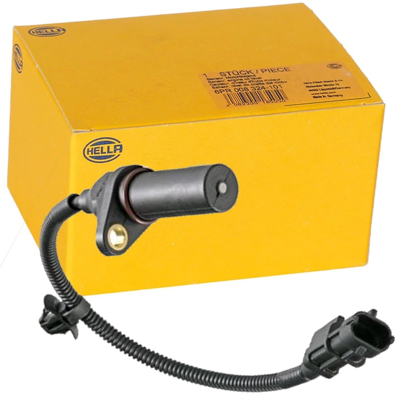 Snímač polohy kľukového hriadeľa HELLA 6PU 009 168-351 – 2-pólový, s tesniacim krúžkom