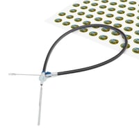 HELLA 8AK 355 700-271 Sajla kvačila - ukupna duljina 1230 mm, efektivna duljina 900 mm 2