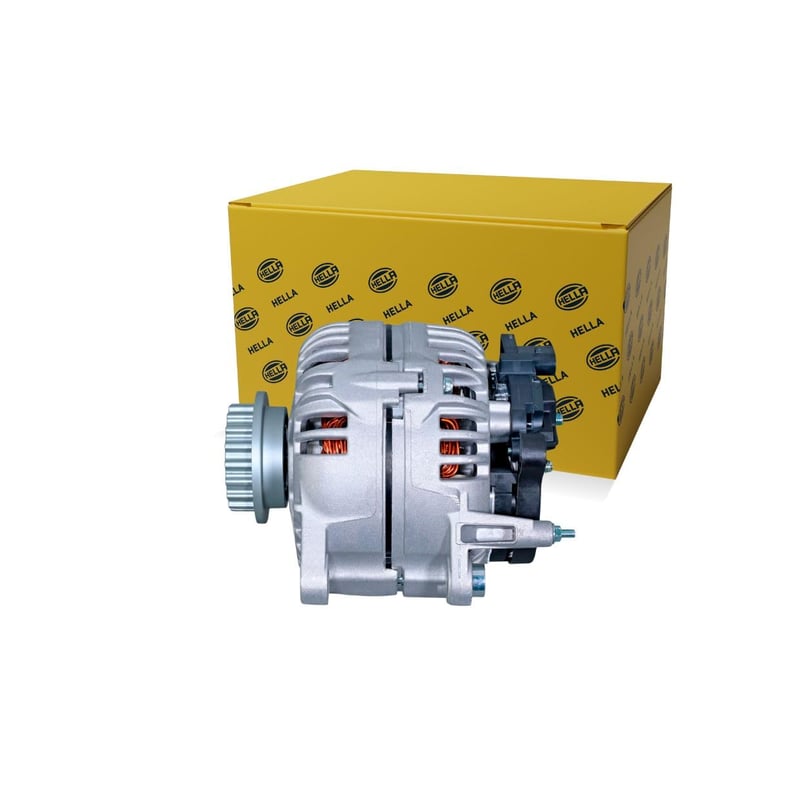 HELLA 8EL 011 712-011 Alternátor 14V 180A - kompatibilný s VW Multivan T5, Touareg, Transporter T5