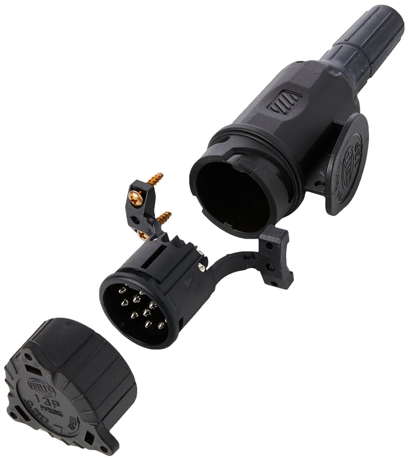 HELLA 8JA 005 951-041 Zástrčka prívesu - 12V - 13-pólová