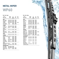 Stierač HELLA 9XW 178 878-241 WP60 kovový – 600 mm (24") – 1 ks – pre vozidlá s ľavostranným riadením – predná náprava 7