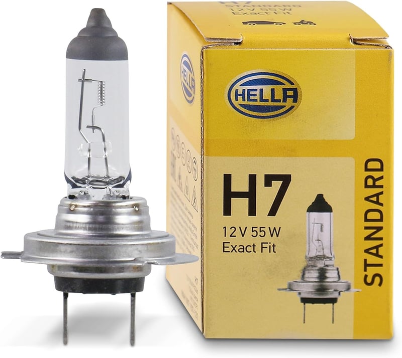 Hella H7 12V 55W Halogén Izzó PX26d Foglalat Standard