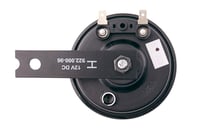Sada klaksónov v štýle HELLA S90 - 12V - 111dB(A) - 350/415Hz - červeno-čierny kryt - plochý konektor 3