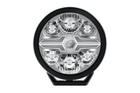 Okrúhly LED svetlomet HELLA VALUEFIT Blade Black 9 palcov 12/24V - Čierne prevedenie 4