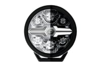 Okrúhly LED svetlomet HELLA VALUEFIT Blade Black 9 palcov 12/24V - Čierne prevedenie 9