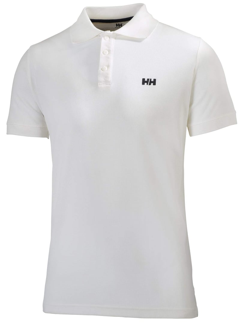 Tricou polo pentru bărbați Helly Hansen Driftline - alb, mărimea M