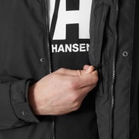 Pánska nepremokavá, vetruvzdorná a priedušná bunda do dažďa Helly Hansen Dubliner - čierna - veľkosť XL 8