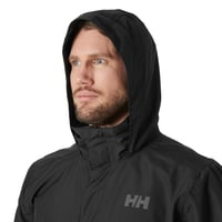 Pánska nepremokavá, vetruvzdorná a priedušná bunda do dažďa Helly Hansen Dubliner - čierna - veľkosť XL 4