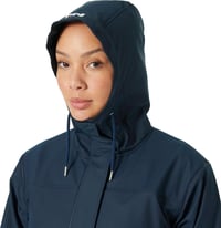 Dámsky pršiplášť Helly Hansen W Moss Rain Coat - tmavomodrý - veľkosť M 4