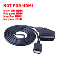 Helpers Lab 6ft RGB Scart kábel PS1 PS2 PS3 konzolhoz PAL/NTSC 2