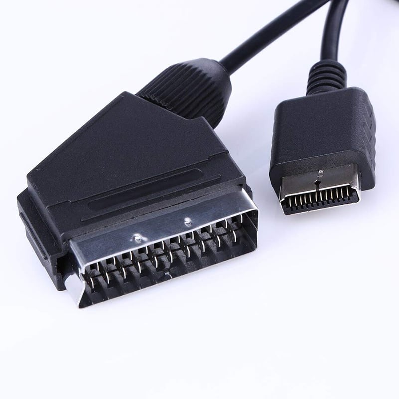 Helpers Lab 6ft RGB Scart kábel PS1 PS2 PS3 konzolhoz PAL/NTSC