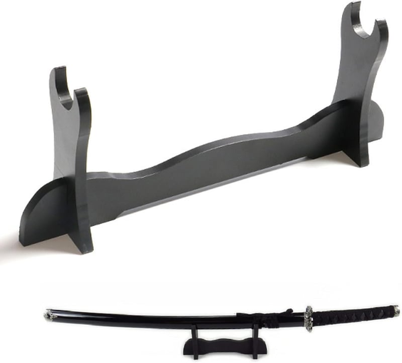 Helweet Katana Tartó Állvány Samurai Kard Kiállítási Rack Fegyver Tartó