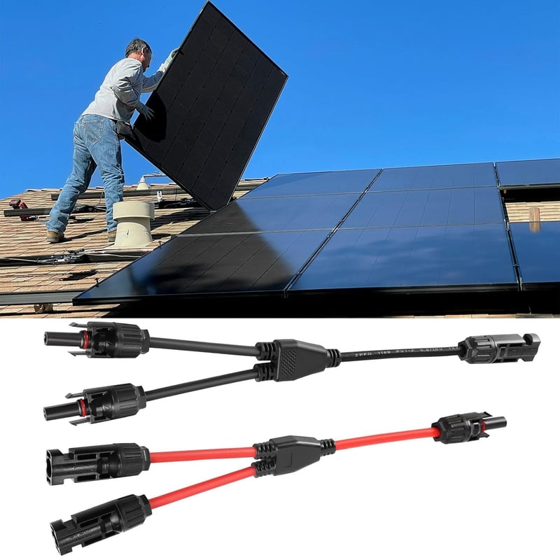 Helweet Napelem Y Elosztó Csatlakozó Párhuzamos Fotovoltaikus Kábel