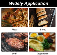 Helweet Pizzavágó Olló Rozsdamentes Acélból - Multifunkciós Konyhai Eszköz Pizzához, Palacsintához, Süteményhez, Salátához és Húshoz - Mosog 5