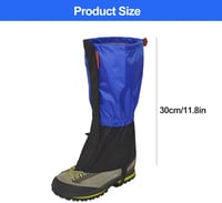 Helweet vízálló lábszárvédő gaiter, hó- és sárvédelem túrázáshoz, trekking és hegymászáshoz 6