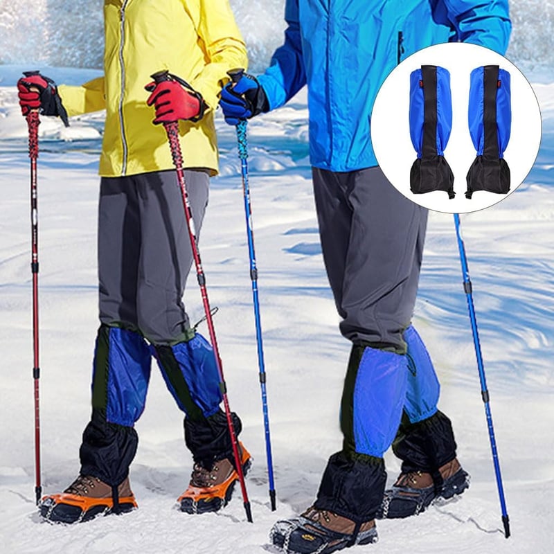 Helweet vízálló lábszárvédő gaiter, hó- és sárvédelem túrázáshoz, trekking és hegymászáshoz