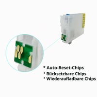 HEMEINY 604XL opakovane naplniteľná atramentová kazeta s čipom s automatickým resetom, kompatibilná s Epson XP-2200 XP-3200 XP-4200 WF-2910DWF WF-2930DWF WF-2950DWF 2