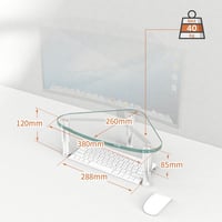 Hemudu ergonomikus laptop és monitor állvány képernyő emelő 7