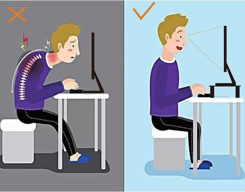 Hemudu háromszög alakú monitor és laptop képernyőemelő állvány ergonomikus PC képernyő alátét