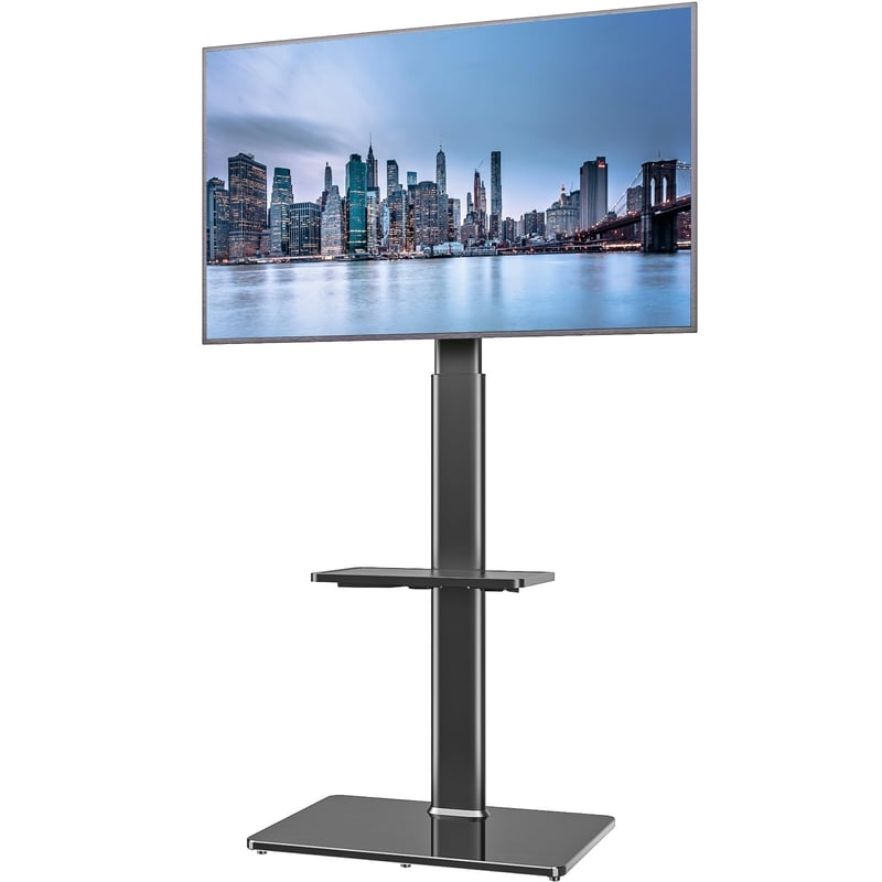 Hemudu HT2001BP univerzalni rotirajući podni stalak za TV 19-42" - crni
