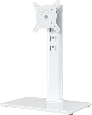 Hemudu monitorállvány 13-32", magasságállítható, forgatható, max. 35 kg - fehér