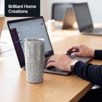 Glitter decorativ Hemway Craft 100g, extra grosier, 1 mm, argintiu, pentru artizanat și decorare 8
